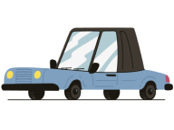 Dekoratives Auto